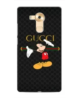 Чехол для Huawei Mate 8 (NXT) с картинкой «Микки Маус Gucci»