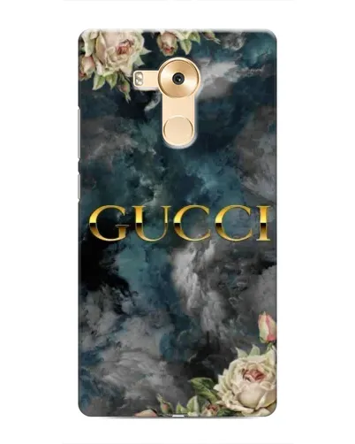 Чехол для Huawei Mate 8 (NXT) с картинкой «Абстрактные цветы Gucci»