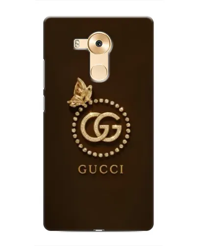 Чехол для Huawei Mate 8 (NXT) с картинкой «Gucci — золотая бабочка»