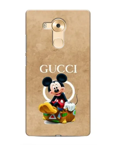 Чехол для Huawei Mate 8 (NXT) с картинкой «Микки Маус Gucci — крафт»