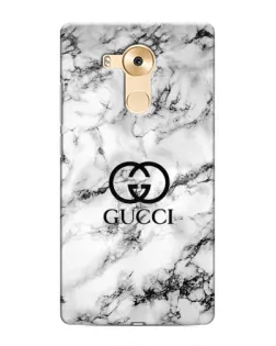 Чехол для Huawei Mate 8 (NXT) с картинкой «Gucci — мраморный шик»