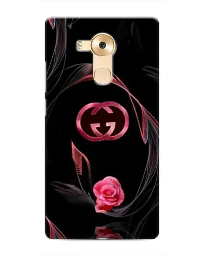Чехол для Huawei Mate 8 (NXT) с картинкой «Gucci — неоновая роза»