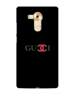 Чехол для Huawei Mate 8 (NXT) с картинкой «Gucci — красный градиент»