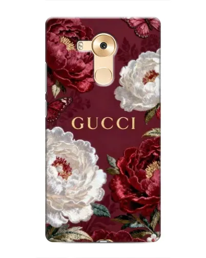 Чехол для Huawei Mate 8 (NXT) с картинкой «Gucci — бордовые розы» Чехол для Huawei Mate 8 (NXT) с картинкой «Gucci — бордовые розы»