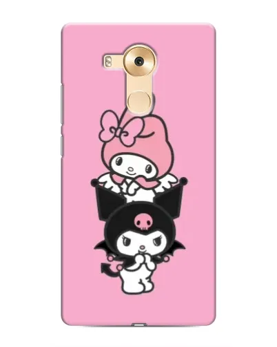 Чехол для Huawei Mate 8 (NXT) с картинкой «My Melody и Kuromi» Чехол для Huawei Mate 8 (NXT) с картинкой «My Melody и Kuromi»