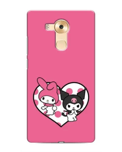 Чехол для Huawei Mate 8 (NXT) с картинкой «Kuromi и My Melody» Чехол для Huawei Mate 8 (NXT) с картинкой «Kuromi и My Melody»