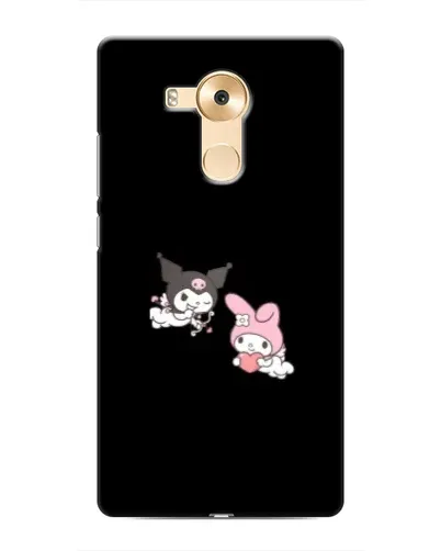 Чехол для Huawei Mate 8 (NXT) с картинкой «My Melody и Kuromi» Чехол для Huawei Mate 8 (NXT) с картинкой «My Melody и Kuromi»