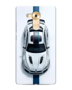 Чехол для Huawei Mate 8 (NXT) с картинкой «Вид сверху — BMW M»