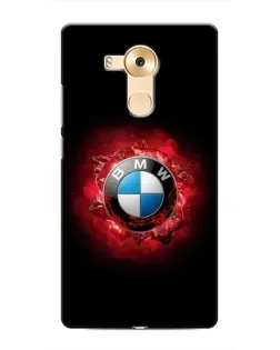 Чехол для Huawei Mate 8 (NXT) с картинкой «Логотип BMW — вспышка»