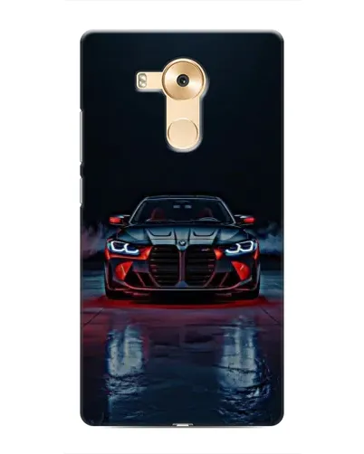 Чехол для Huawei Mate 8 (NXT) с картинкой «BMW на мокрой дороге»