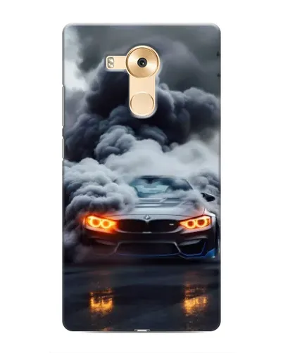 Чехол для Huawei Mate 8 (NXT) с картинкой «BMW в дыму»