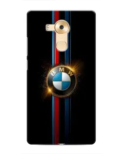 Чехол для Huawei Mate 8 (NXT) с картинкой «BMW M-Power неон»