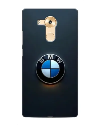 Чехол для Huawei Mate 8 (NXT) с картинкой «Логотип BMW — минимализм»