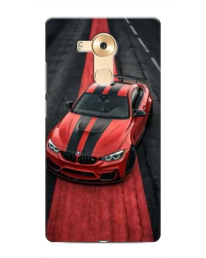 Чехол для Huawei Mate 8 (NXT) с картинкой «BMW на красной дорожке»