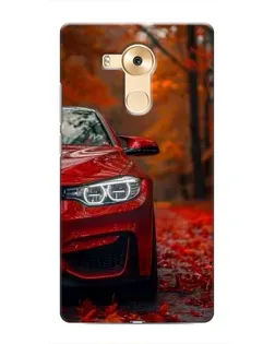 Чехол для Huawei Mate 8 (NXT) с картинкой «Осенняя BMW M4»