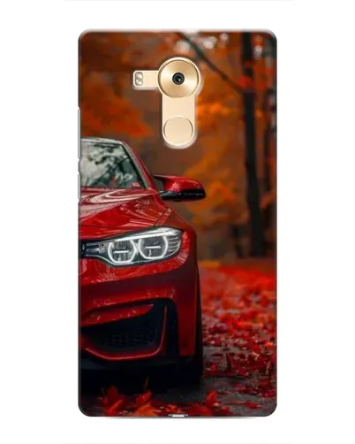 Чехол для Huawei Mate 8 (NXT) с картинкой «Осенняя BMW M4»