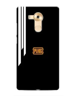 Чехол для Huawei Mate 8 (NXT) с картинкой «PUBG — вертикальные линии»