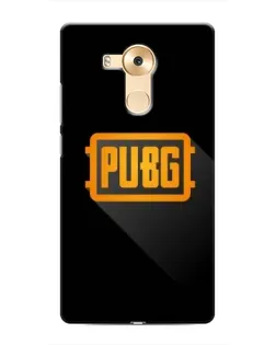 Чехол для Huawei Mate 8 (NXT) с картинкой «PUBG — рамка лого»