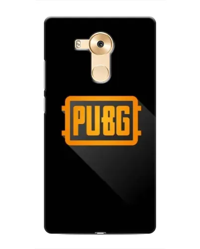 Чехол для Huawei Mate 8 (NXT) с картинкой «PUBG — рамка лого»
