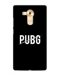 Чехол для Huawei Mate 8 (NXT) с картинкой «PUBG — белый логотип»