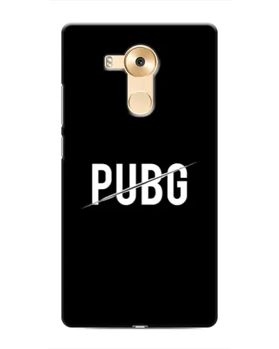 Чехол для Huawei Mate 8 (NXT) с картинкой «PUBG — белый логотип»