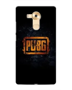 Чехол для Huawei Mate 8 (NXT) с картинкой «PUBG — золотой логотип»