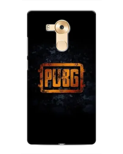 Чехол для Huawei Mate 8 (NXT) с картинкой «PUBG — золотой логотип»