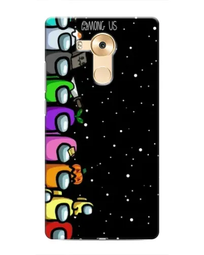 Чехол для Huawei Mate 8 (NXT) с картинкой «Команда Among Us»