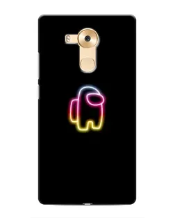 Чехол для Huawei Mate 8 (NXT) с картинкой «Among Us градиент»