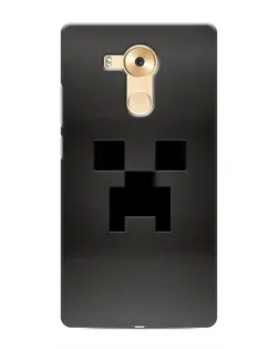 Чехол для Huawei Mate 8 (NXT) с картинкой «Черный крипер градиент»