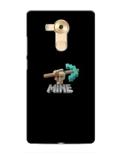 Чехол для Huawei Mate 8 (NXT) с картинкой «Алмазная кирка»
