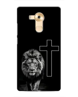 Чохол для Huawei Mate 8 (NXT) з картинкою «Лев та Хрест»
