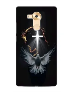 Чехол для Huawei Mate 8 (NXT) с картинкой «Голубь и Свет»