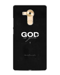 Чехол для Huawei Mate 8 (NXT) с картинкой «GOD — Бог над всем»
