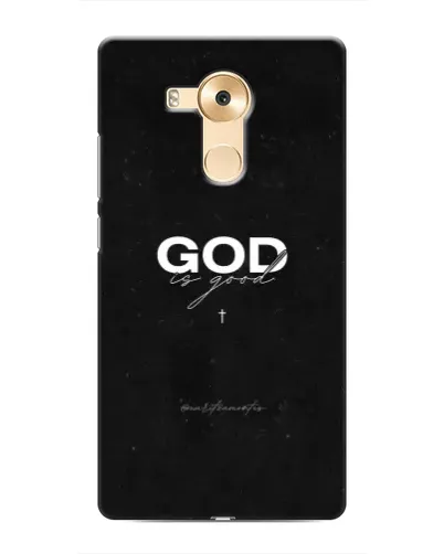 Чехол для Huawei Mate 8 (NXT) с картинкой «GOD — Бог над всем»