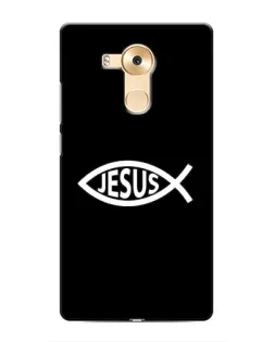 Чехол для Huawei Mate 8 (NXT) с картинкой «Классический Jesus»