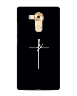 Чехол для Huawei Mate 8 (NXT) с картинкой «Тонкий крест»