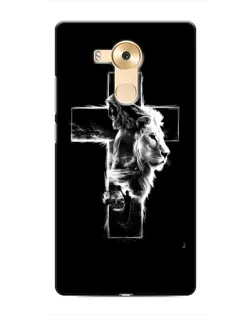 Чехол для Huawei Mate 8 (NXT) с картинкой «Сияющий крест Jesus»