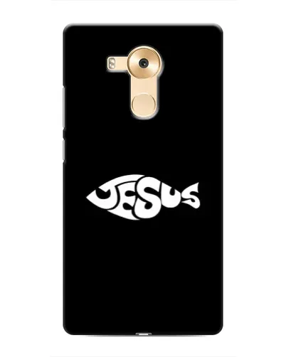 Чехол для Huawei Mate 8 (NXT) с картинкой «Рыба Jesus» Чехол для Huawei Mate 8 (NXT) с картинкой «Рыба Jesus»