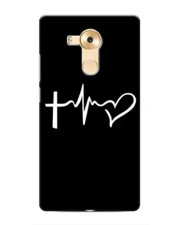 Чехол для Huawei Mate 8 (NXT) с картинкой «Пульс веры»