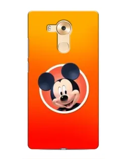 Чехол для Huawei Mate 8 (NXT) с картинкой «Mickey в круге»