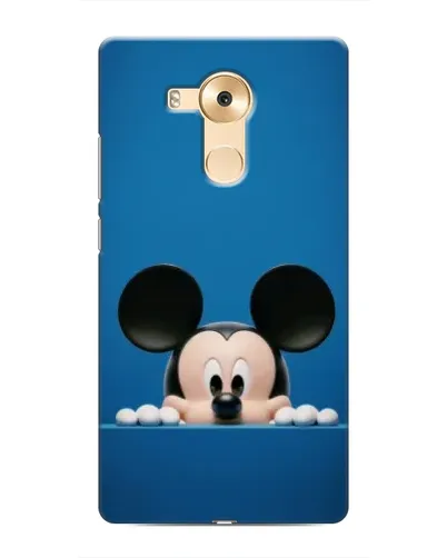 Чехол для Huawei Mate 8 (NXT) с картинкой «Микки выглядывает»