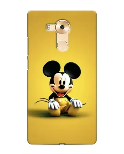 Чехол для Huawei Mate 8 (NXT) с картинкой «Микки на желтом»