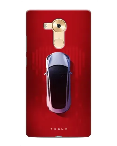 Чехол для Huawei Mate 8 (NXT) с картинкой «Tesla Top View» Чехол для Huawei Mate 8 (NXT) с картинкой «Tesla Top View»