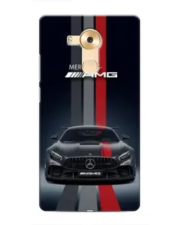 Чехол для Huawei Mate 8 (NXT) с картинкой «Mercedes — белый карбон» Чехол для Huawei Mate 8 (NXT) с картинкой «Mercedes — белый карбон»
