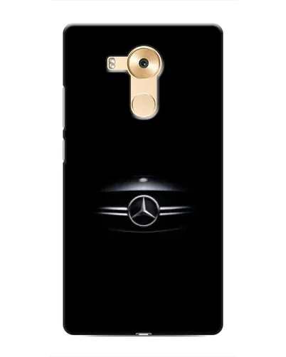 Чехол для Huawei Mate 8 (NXT) с картинкой «Mercedes — абстрактные линии»