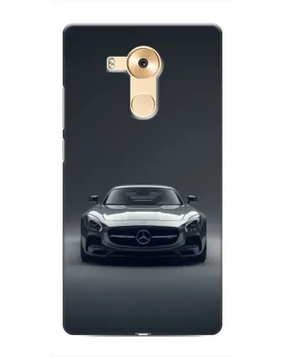 Чехол для Huawei Mate 8 (NXT) с картинкой «Mercedes на черном»