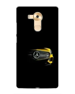 Чехол для Huawei Mate 8 (NXT) с картинкой «Mercedes — ретро стиль»