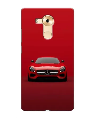 Чехол для Huawei Mate 8 (NXT) с картинкой «Красный Mercedes AMG»
