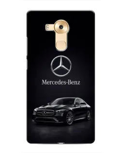 Чехол для Huawei Mate 8 (NXT) с картинкой «Mercedes — решетка радиатора»
